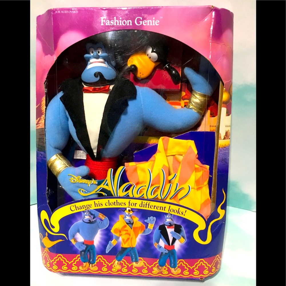 DISNEY’S ALADDIN VTG 1993 Fashion Genie Doll NWT